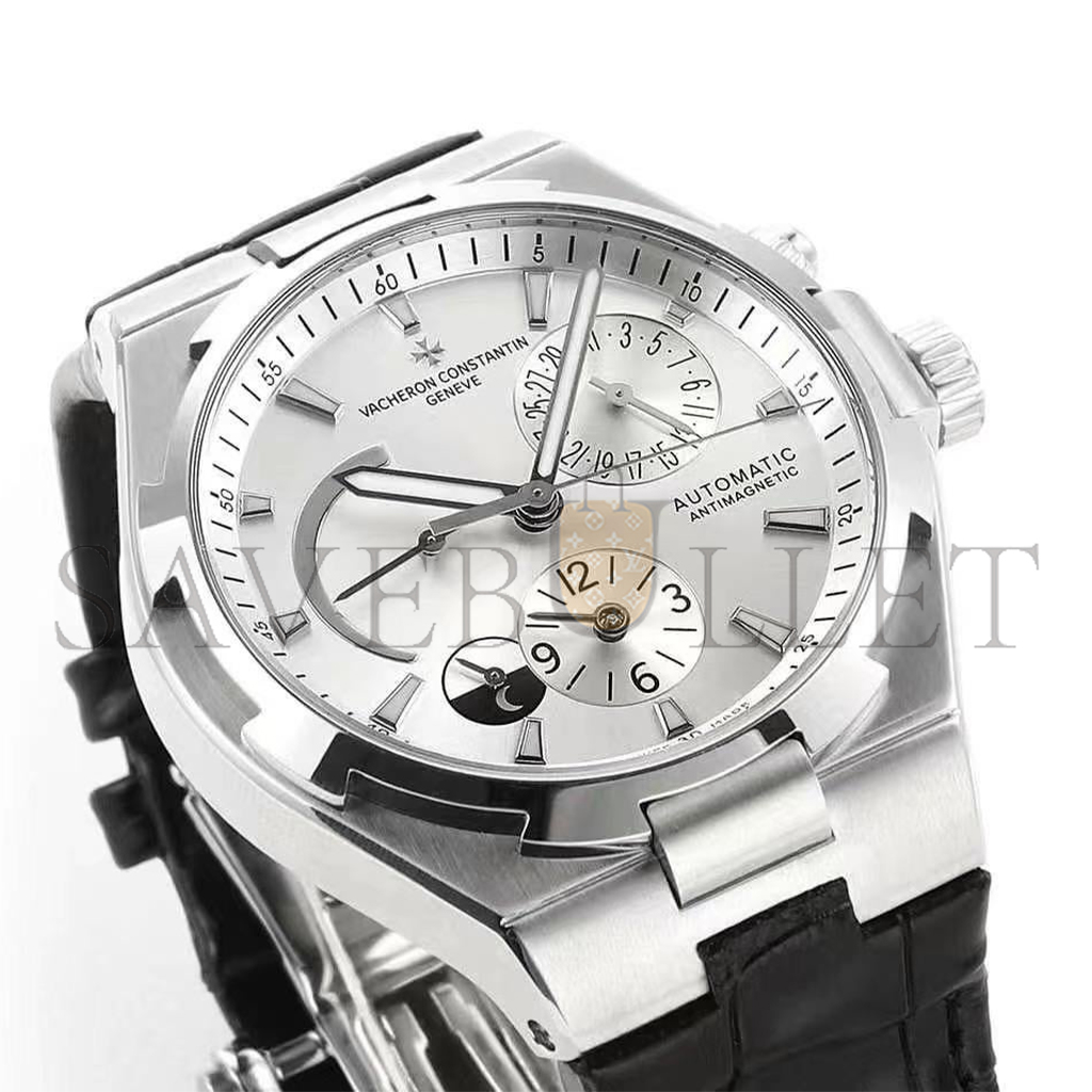 VACHERON CONSTANTIN OVERSEAS DUAL TIME 42MM WATCH 47450B/01A-9226